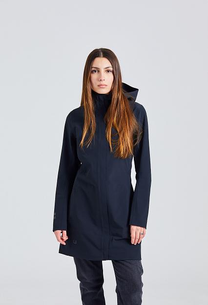UBR W Althena Coat Pure Black